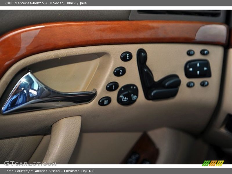 Black / Java 2000 Mercedes-Benz S 430 Sedan