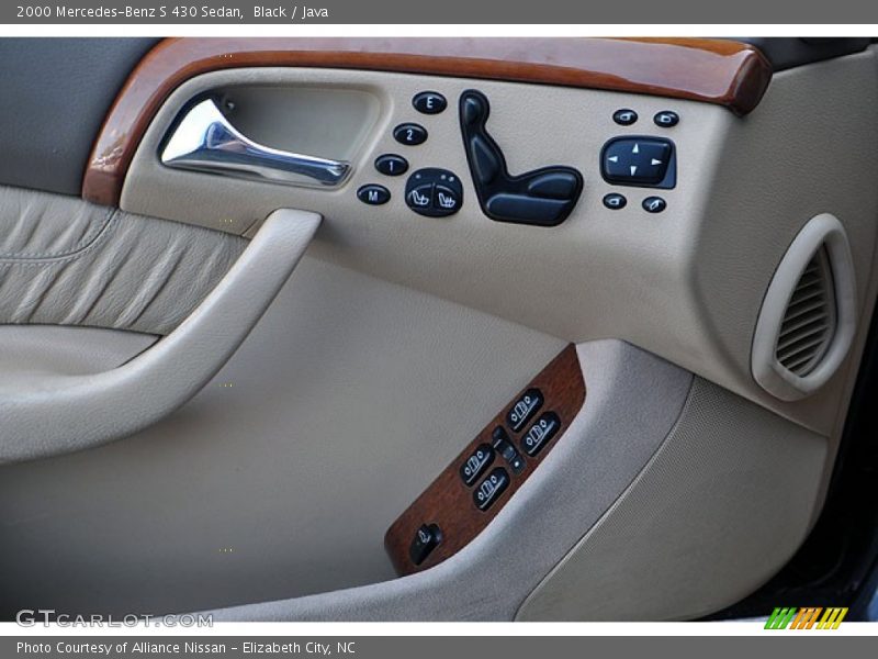 Black / Java 2000 Mercedes-Benz S 430 Sedan