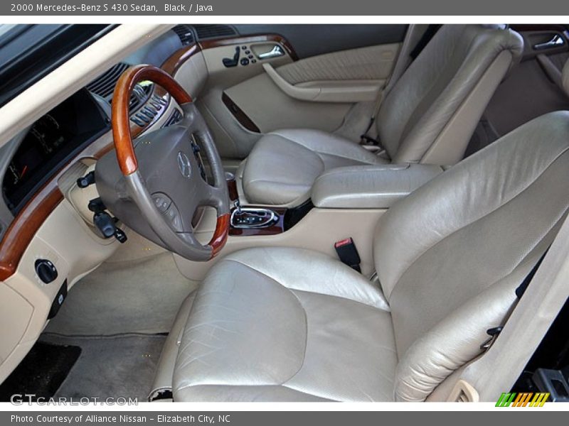 Black / Java 2000 Mercedes-Benz S 430 Sedan