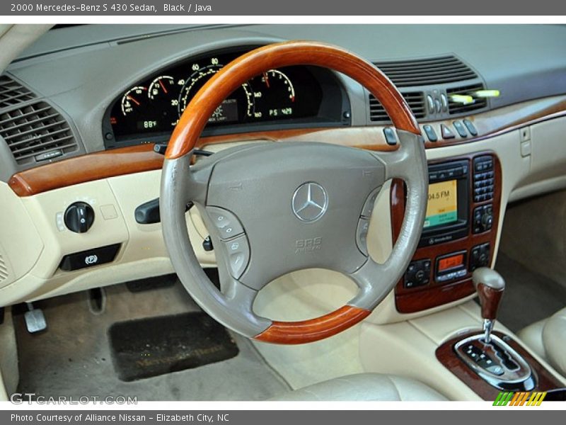 Black / Java 2000 Mercedes-Benz S 430 Sedan