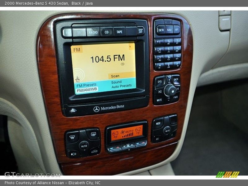 Black / Java 2000 Mercedes-Benz S 430 Sedan