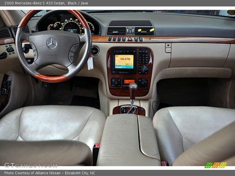 Black / Java 2000 Mercedes-Benz S 430 Sedan
