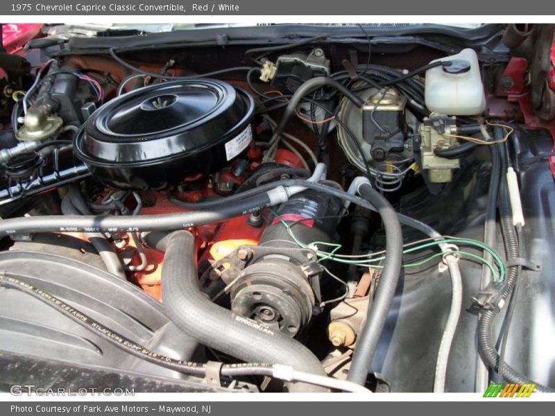  1975 Caprice Classic Convertible Engine - 350 cid