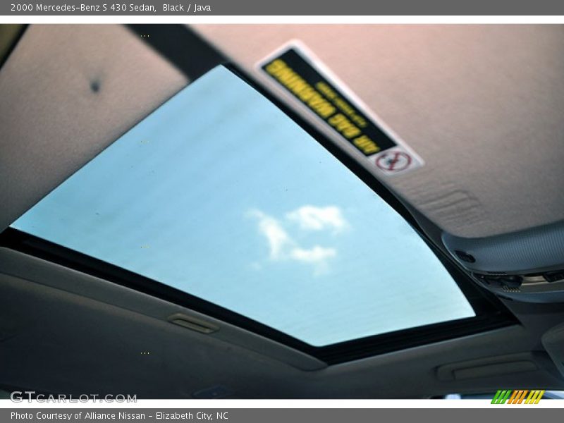 Black / Java 2000 Mercedes-Benz S 430 Sedan