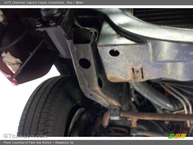 Undercarriage of 1975 Caprice Classic Convertible