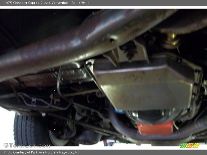 Undercarriage of 1975 Caprice Classic Convertible