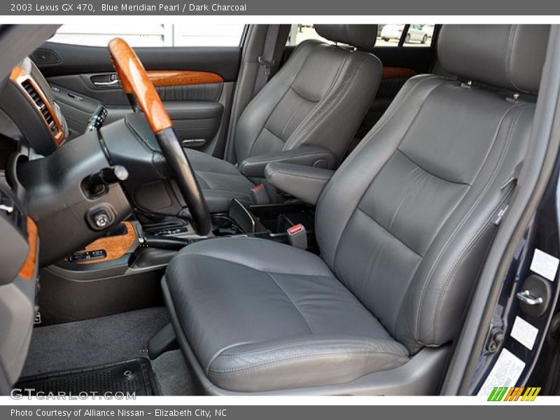 Blue Meridian Pearl / Dark Charcoal 2003 Lexus GX 470