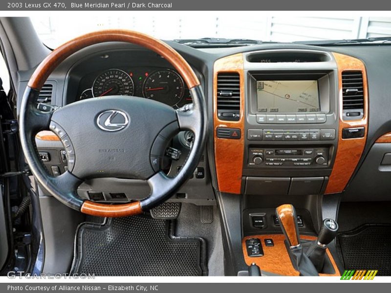 Blue Meridian Pearl / Dark Charcoal 2003 Lexus GX 470