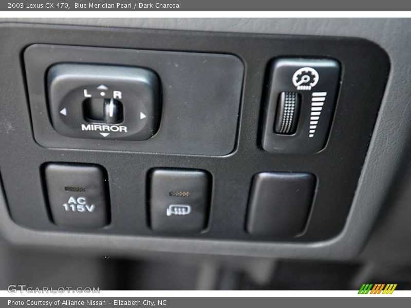 Blue Meridian Pearl / Dark Charcoal 2003 Lexus GX 470