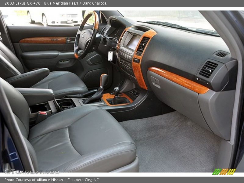 Blue Meridian Pearl / Dark Charcoal 2003 Lexus GX 470