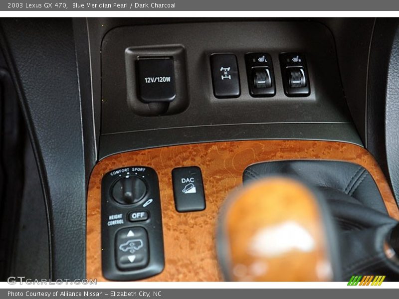 Blue Meridian Pearl / Dark Charcoal 2003 Lexus GX 470