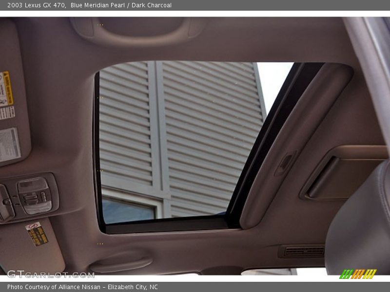 Blue Meridian Pearl / Dark Charcoal 2003 Lexus GX 470