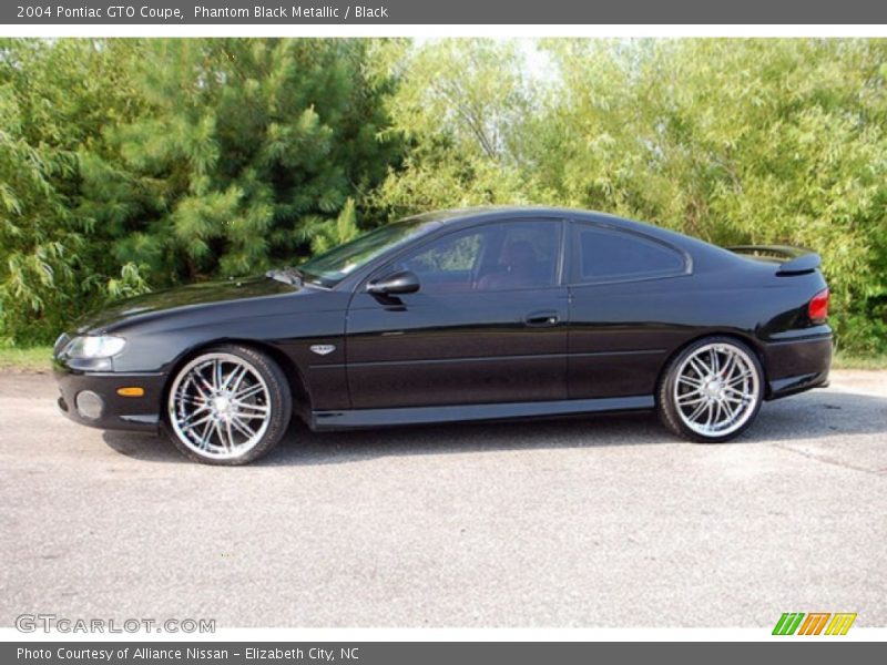Phantom Black Metallic / Black 2004 Pontiac GTO Coupe