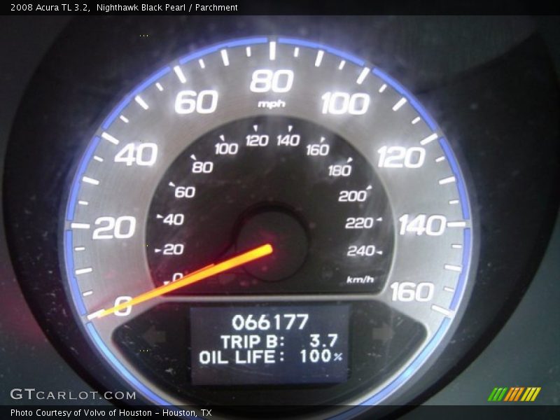 Nighthawk Black Pearl / Parchment 2008 Acura TL 3.2