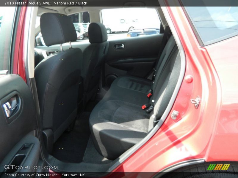 Venom Red / Black 2010 Nissan Rogue S AWD
