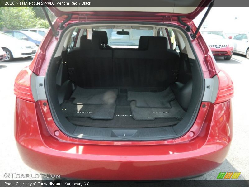 Venom Red / Black 2010 Nissan Rogue S AWD