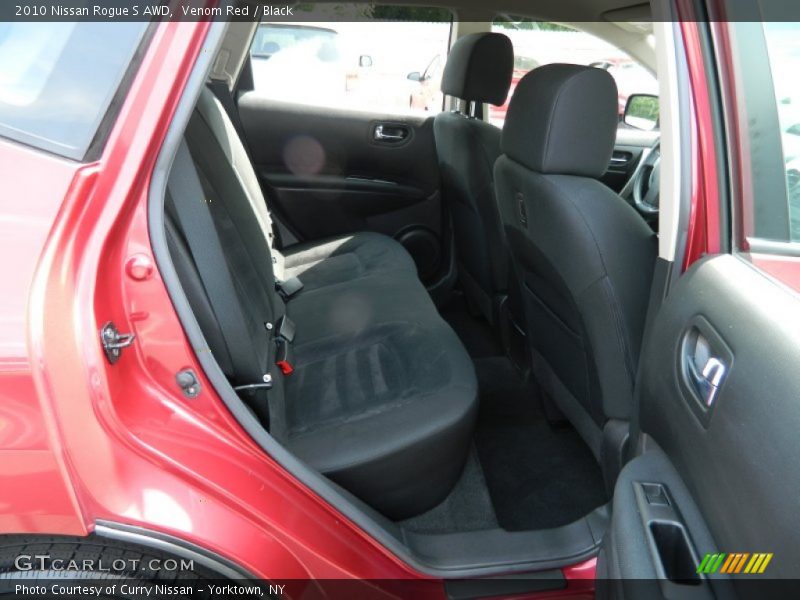 Venom Red / Black 2010 Nissan Rogue S AWD