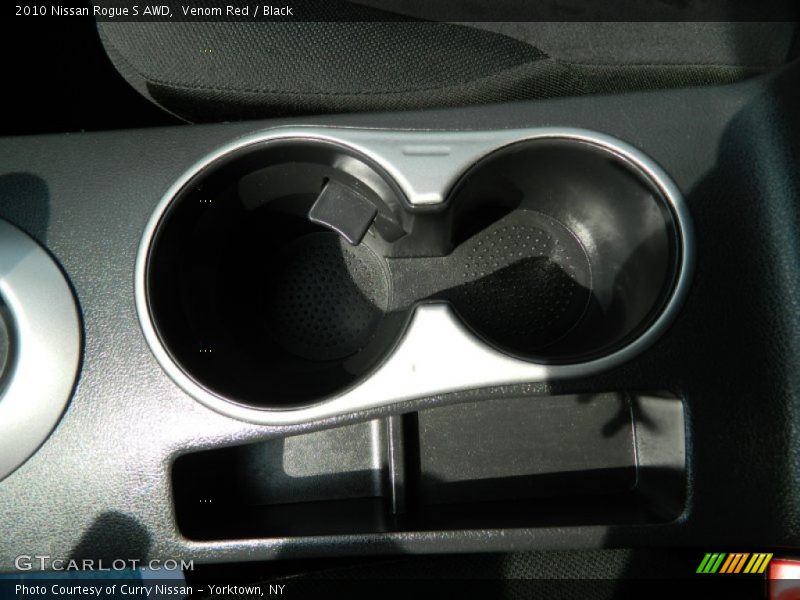 Venom Red / Black 2010 Nissan Rogue S AWD