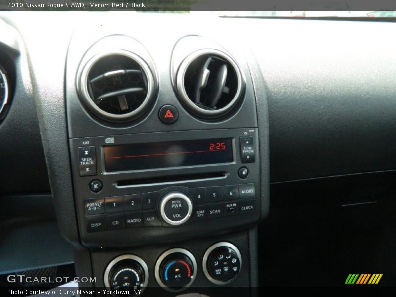 Venom Red / Black 2010 Nissan Rogue S AWD
