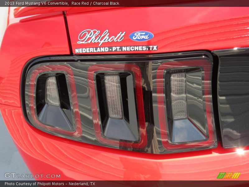 Race Red / Charcoal Black 2013 Ford Mustang V6 Convertible