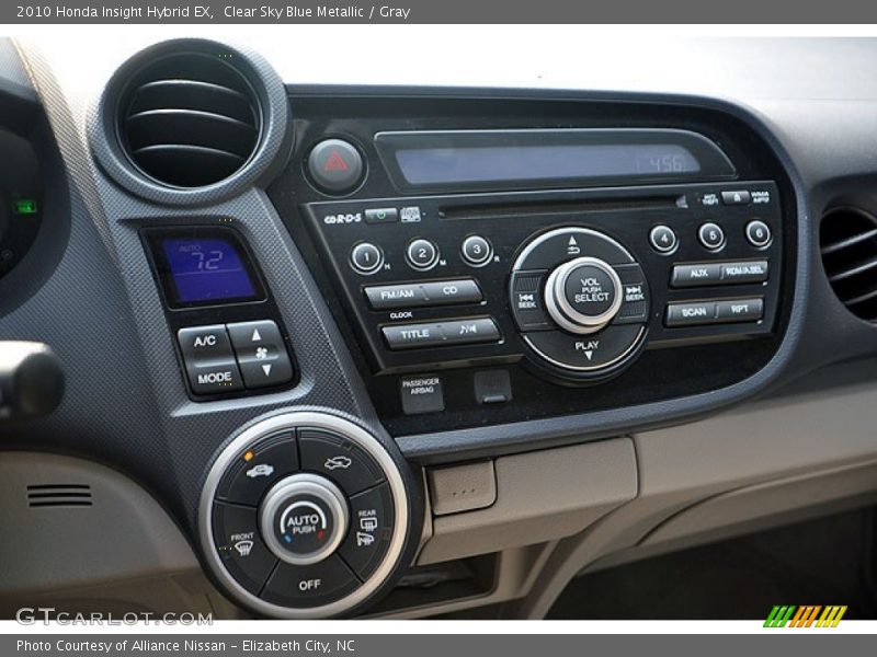 Controls of 2010 Insight Hybrid EX