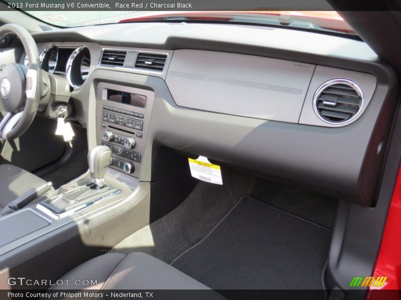 Race Red / Charcoal Black 2013 Ford Mustang V6 Convertible