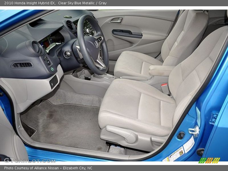  2010 Insight Hybrid EX Gray Interior
