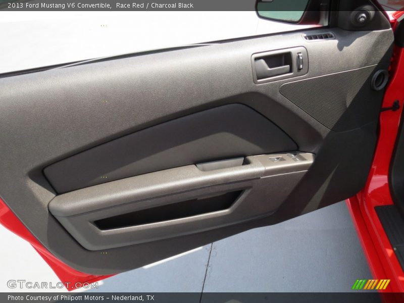 Race Red / Charcoal Black 2013 Ford Mustang V6 Convertible