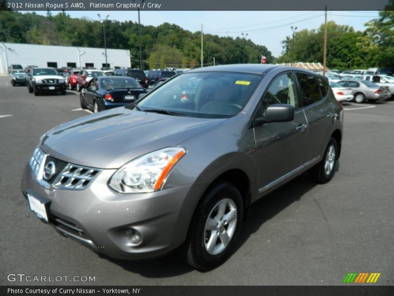 Platinum Graphite / Gray 2012 Nissan Rogue S AWD
