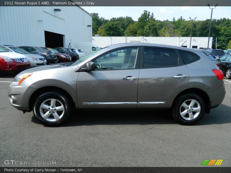 Platinum Graphite / Gray 2012 Nissan Rogue S AWD