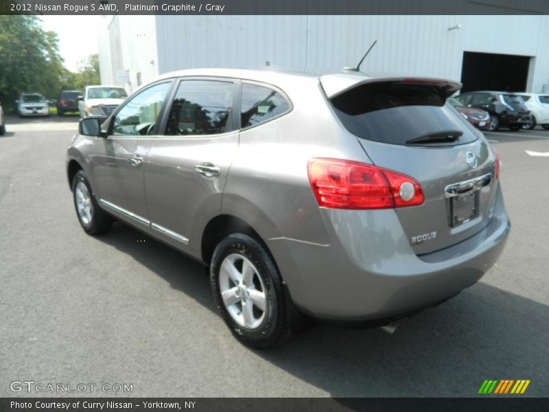 Platinum Graphite / Gray 2012 Nissan Rogue S AWD