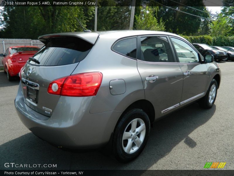 Platinum Graphite / Gray 2012 Nissan Rogue S AWD