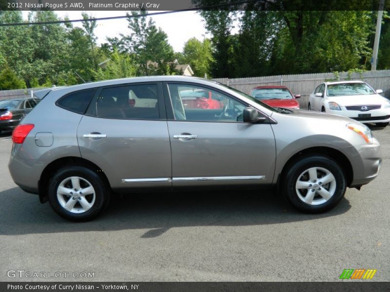 Platinum Graphite / Gray 2012 Nissan Rogue S AWD
