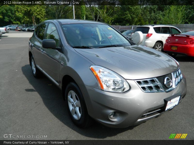 Platinum Graphite / Gray 2012 Nissan Rogue S AWD