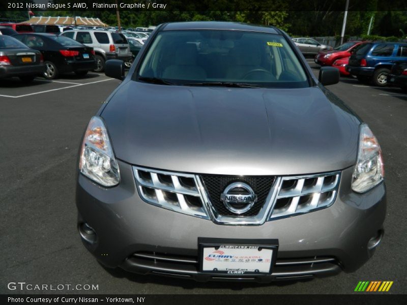 Platinum Graphite / Gray 2012 Nissan Rogue S AWD