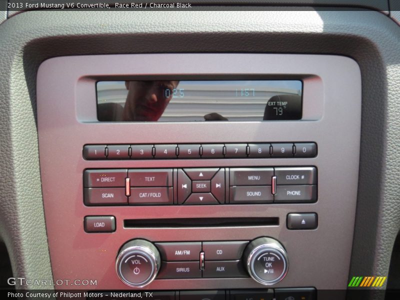 Race Red / Charcoal Black 2013 Ford Mustang V6 Convertible