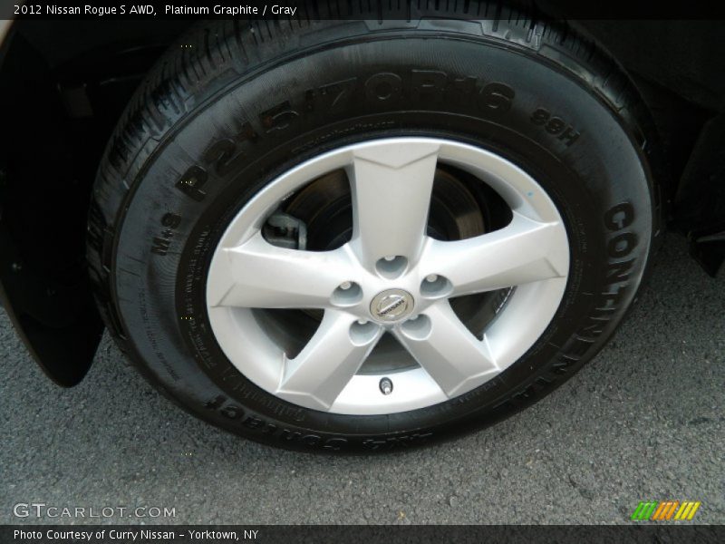 Platinum Graphite / Gray 2012 Nissan Rogue S AWD