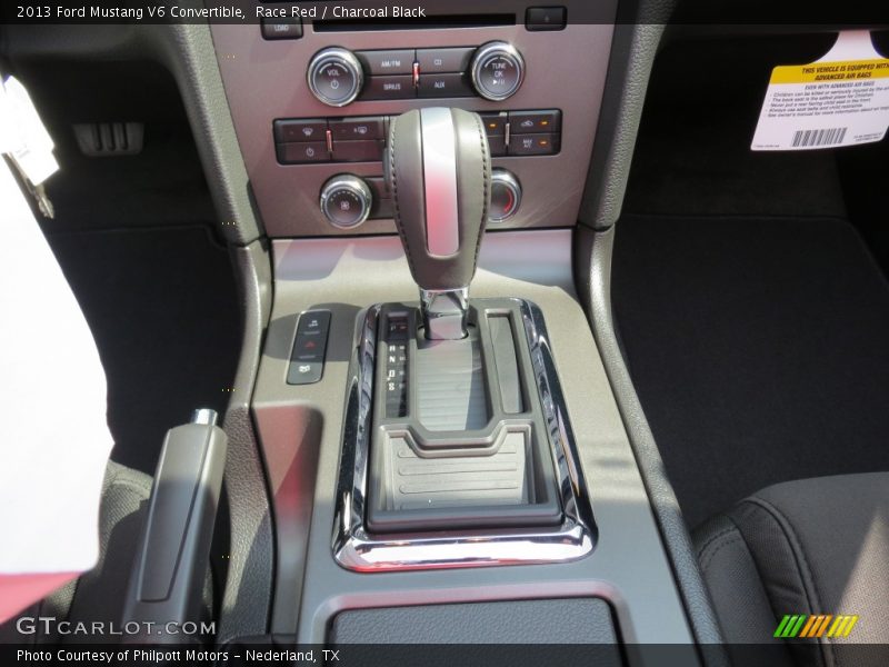 Race Red / Charcoal Black 2013 Ford Mustang V6 Convertible