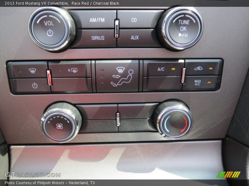 Race Red / Charcoal Black 2013 Ford Mustang V6 Convertible
