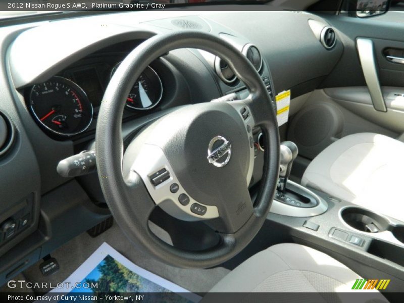 Platinum Graphite / Gray 2012 Nissan Rogue S AWD