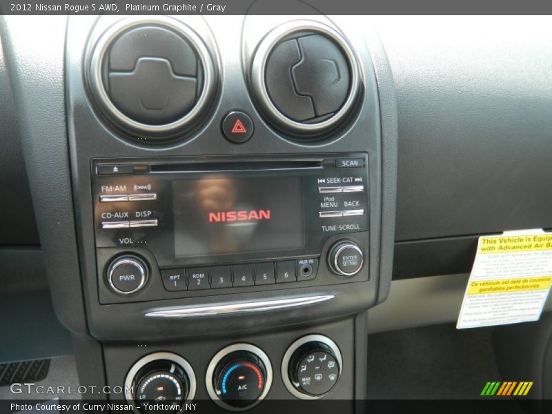 Platinum Graphite / Gray 2012 Nissan Rogue S AWD