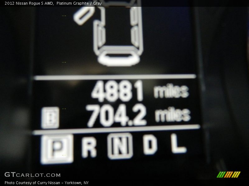 Platinum Graphite / Gray 2012 Nissan Rogue S AWD