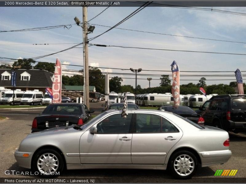 Brilliant Silver Metallic / Ash 2000 Mercedes-Benz E 320 Sedan