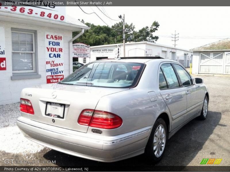 Brilliant Silver Metallic / Ash 2000 Mercedes-Benz E 320 Sedan