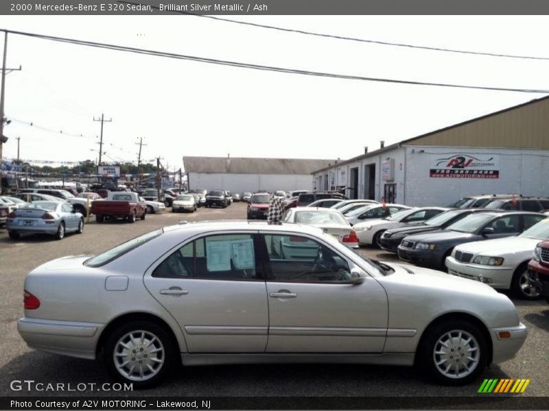 Brilliant Silver Metallic / Ash 2000 Mercedes-Benz E 320 Sedan