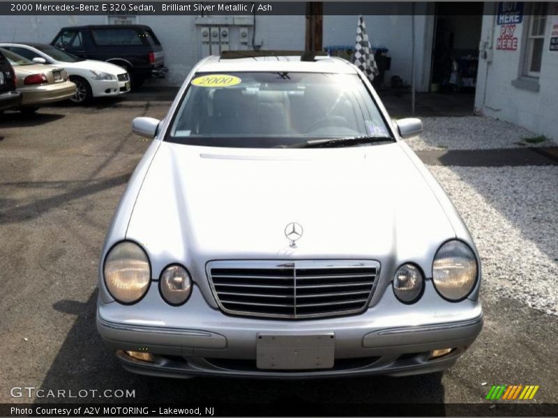 Brilliant Silver Metallic / Ash 2000 Mercedes-Benz E 320 Sedan