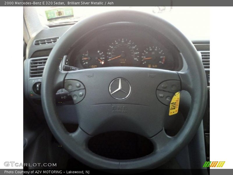 Brilliant Silver Metallic / Ash 2000 Mercedes-Benz E 320 Sedan