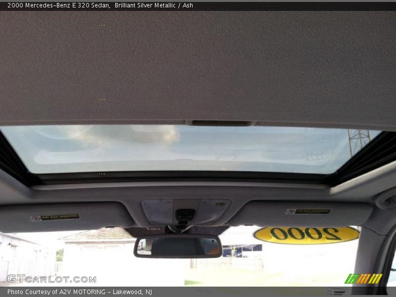 Brilliant Silver Metallic / Ash 2000 Mercedes-Benz E 320 Sedan