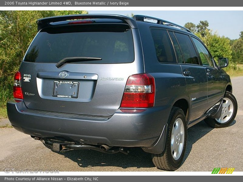 Bluestone Metallic / Ivory Beige 2006 Toyota Highlander Limited 4WD