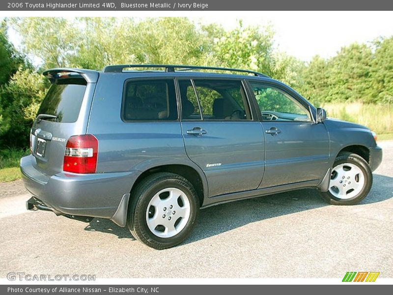 Bluestone Metallic / Ivory Beige 2006 Toyota Highlander Limited 4WD